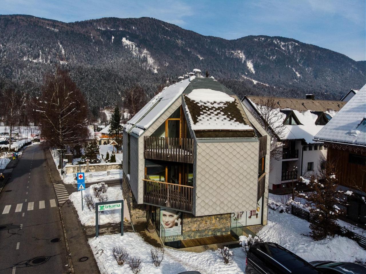 Apartment Amber, Kranjska Gora - Center ภายนอก รูปภาพ