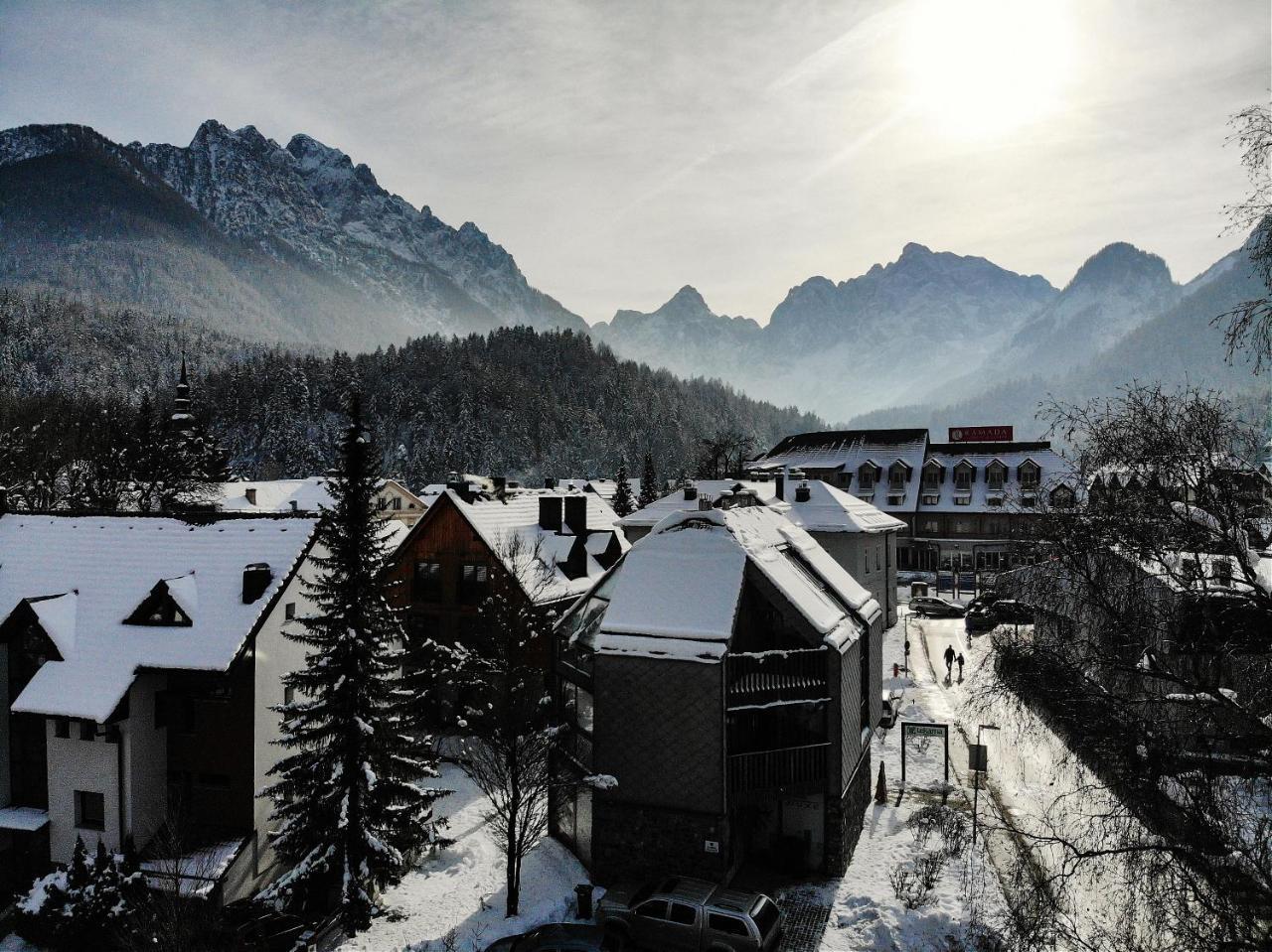 Apartment Amber, Kranjska Gora - Center ภายนอก รูปภาพ